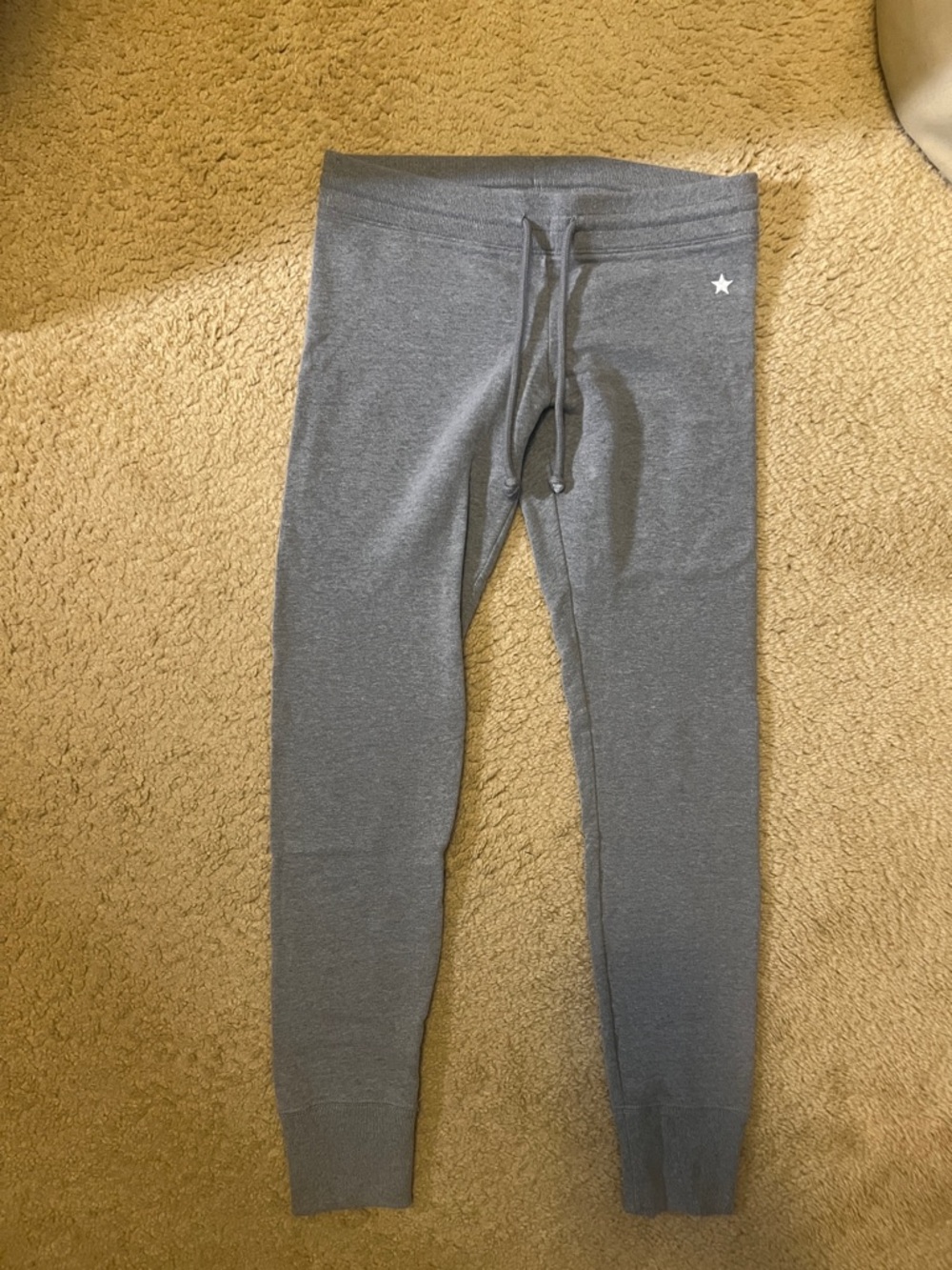Hollister Gray Jogger Leggings with Drawstring NWOT